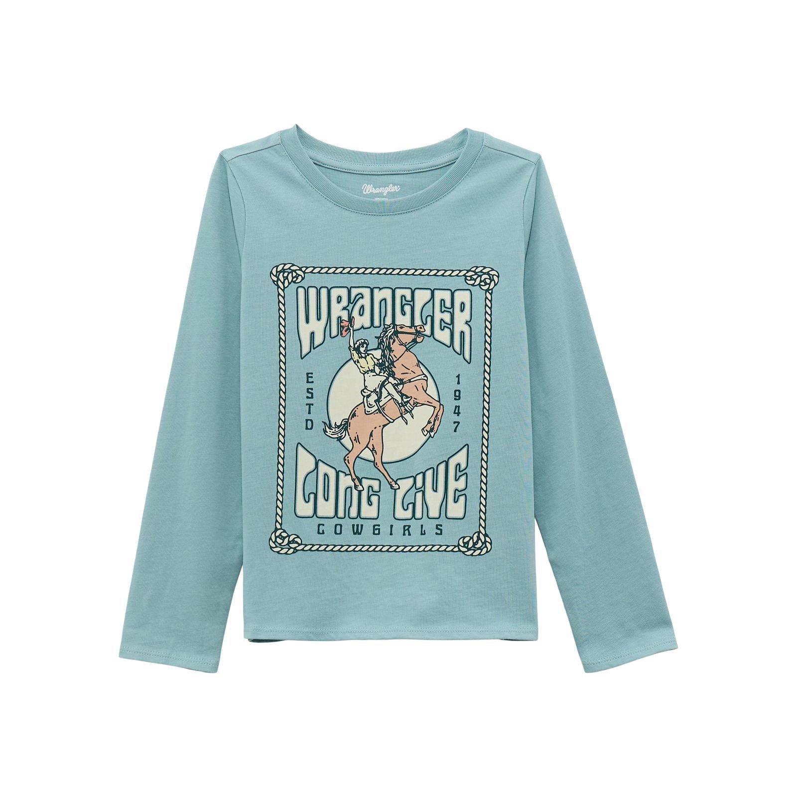 Wrangler Girl's Long Sleeve T-Shirt STYLE 112371902