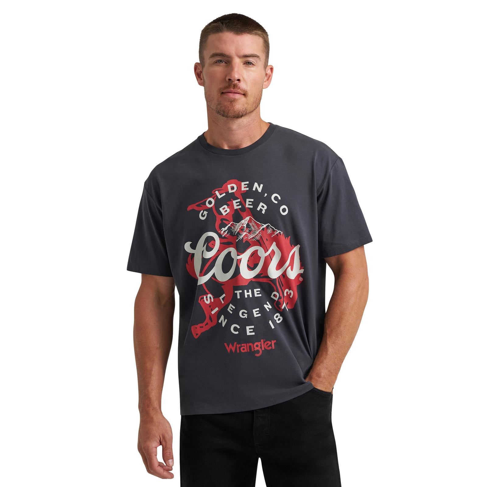 Wrangler X Men's Coors Banquet T-Shirt STYLE 112373833