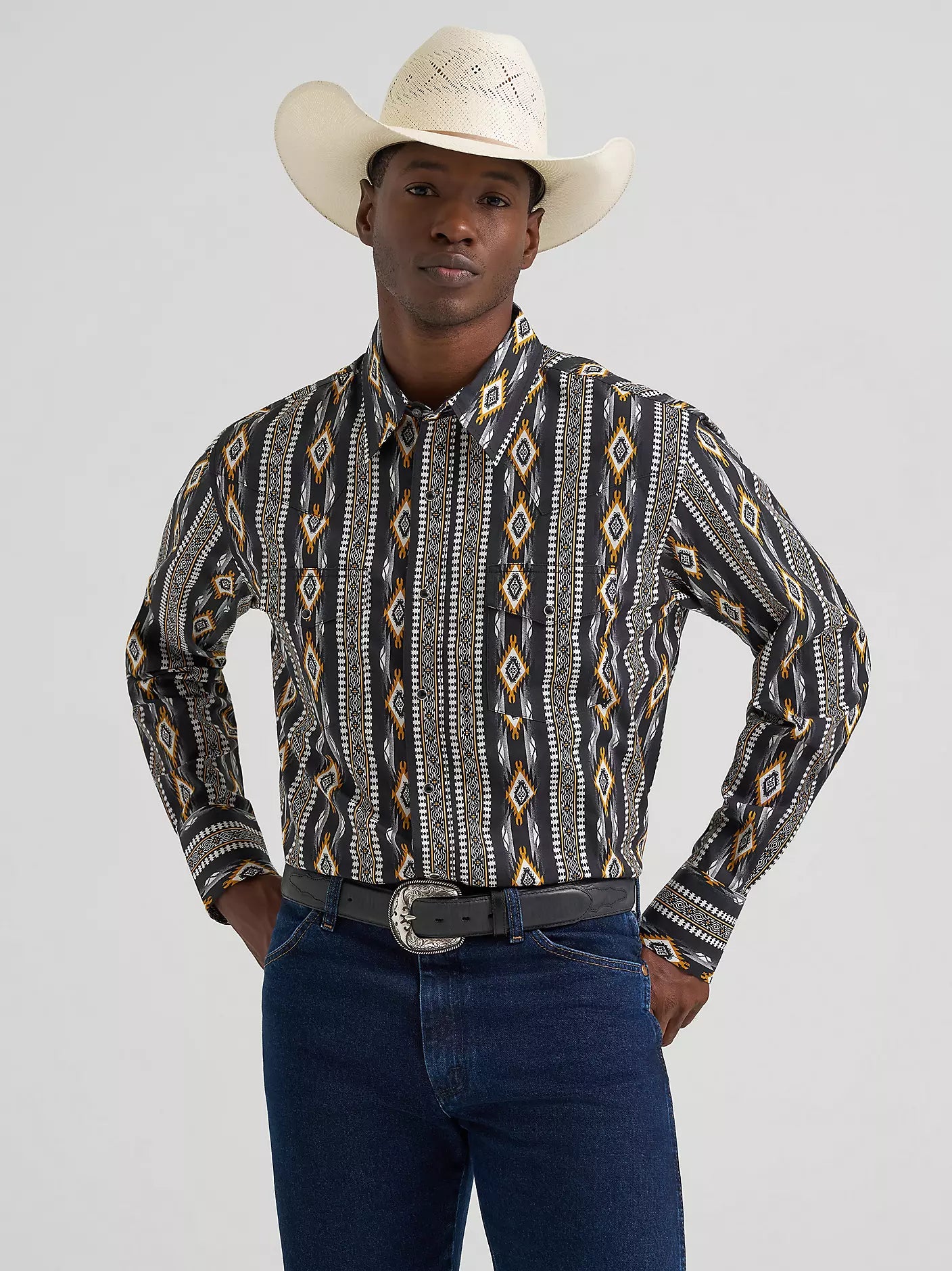 Wrangler Checotah Men's Long Sleeve Shirt STYLE 112374910