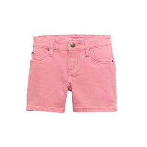Wrangler Girl's Colorwash Denim Shorts STYLE 112375137