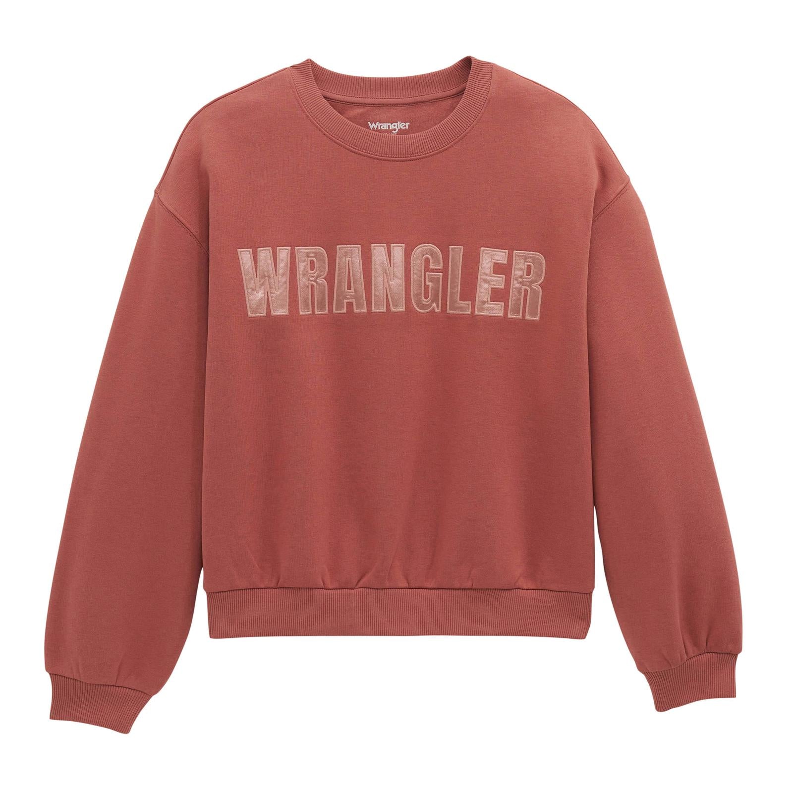 Wrangler Women's Long Sleeve Swearshirt STYLE 112380254