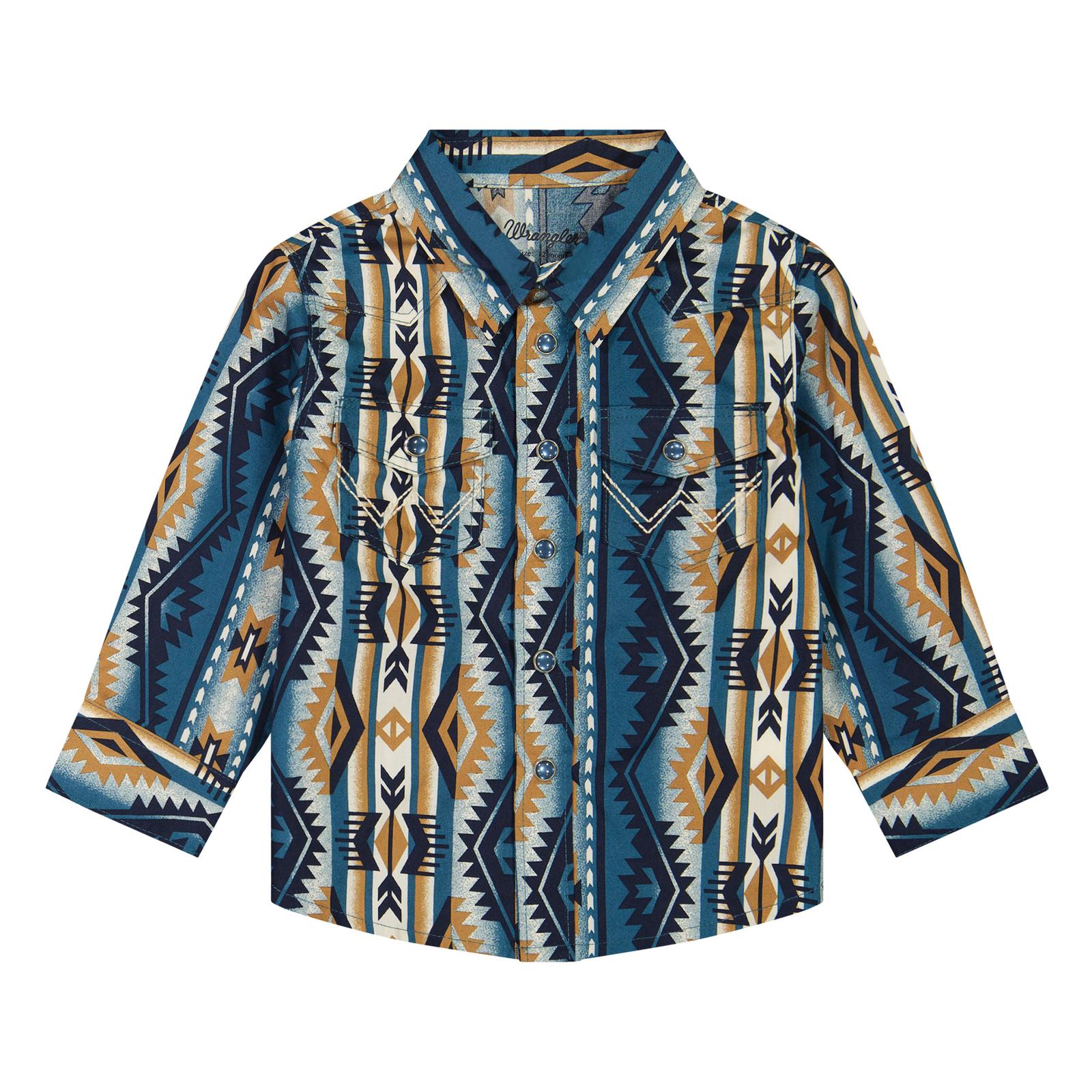 Wrangler Infant/Toddler Boy's Long Sleeve Shirt  STYLE 112381491