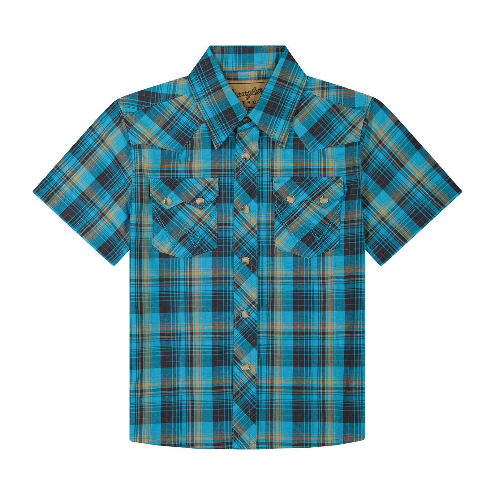 Wrangler Retro Boy's Short Sleeve Shirt STYLE 112381881
