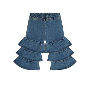 Wrangler Infant/Toddler Girl's Tiered Flare Jeans STYLE 112382701