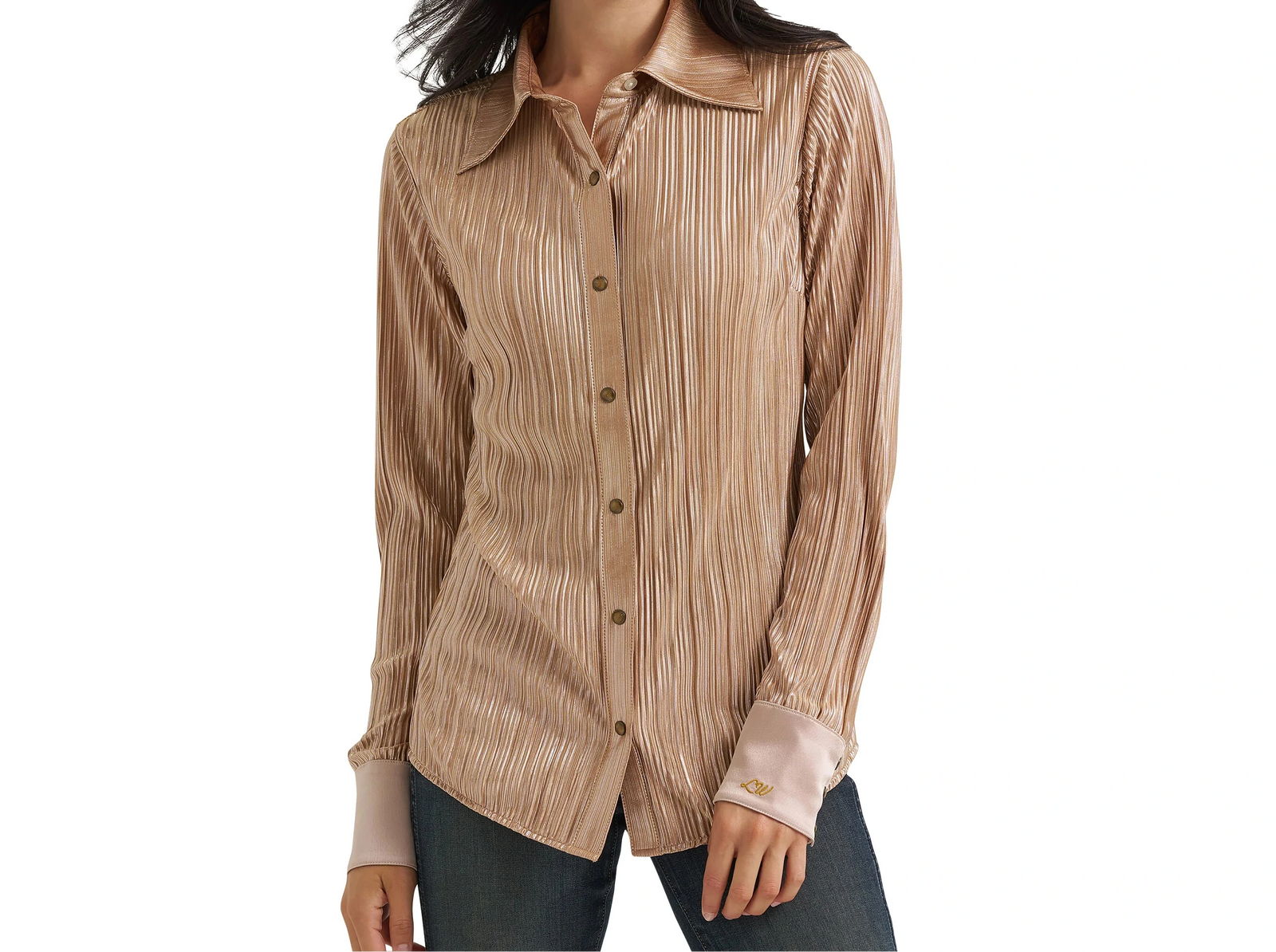 Wrangler Lainey Wilson Women's Long Sleeve Blouse STYLE 112382814