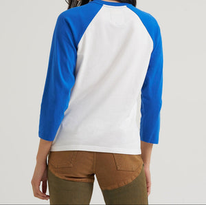 Wrangler Laniey Wilson Women's Baseball Tee STYLE 112382834