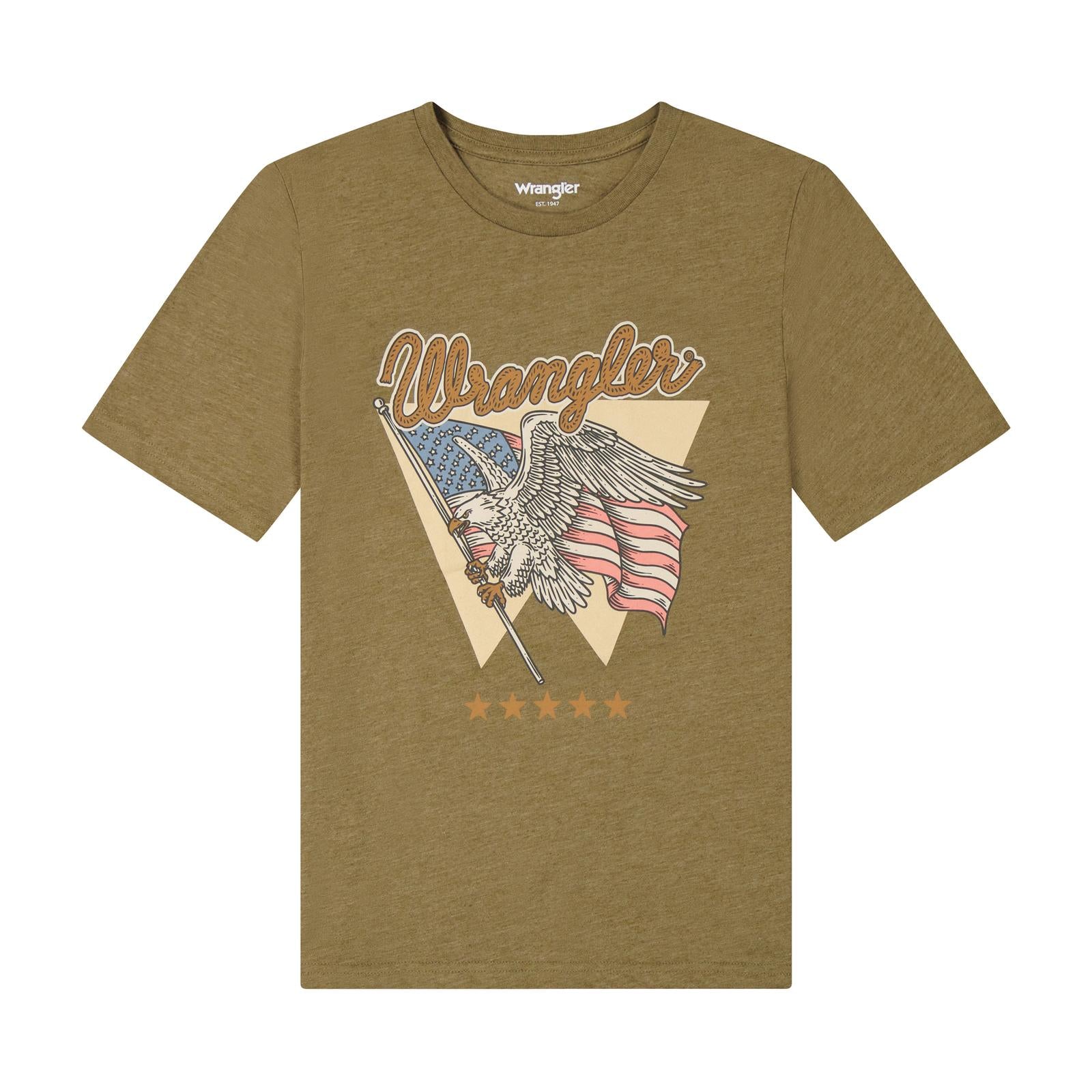 Wrangler Boy's Short Sleeve Shirt STYLE 112383959