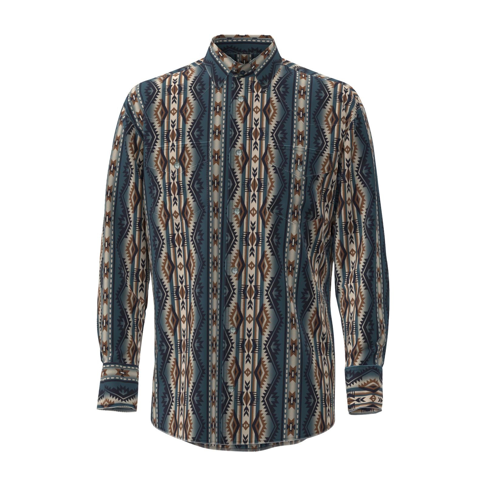 Wrangler Checotah Men's Long Sleeve Shirt STYLE 112384297