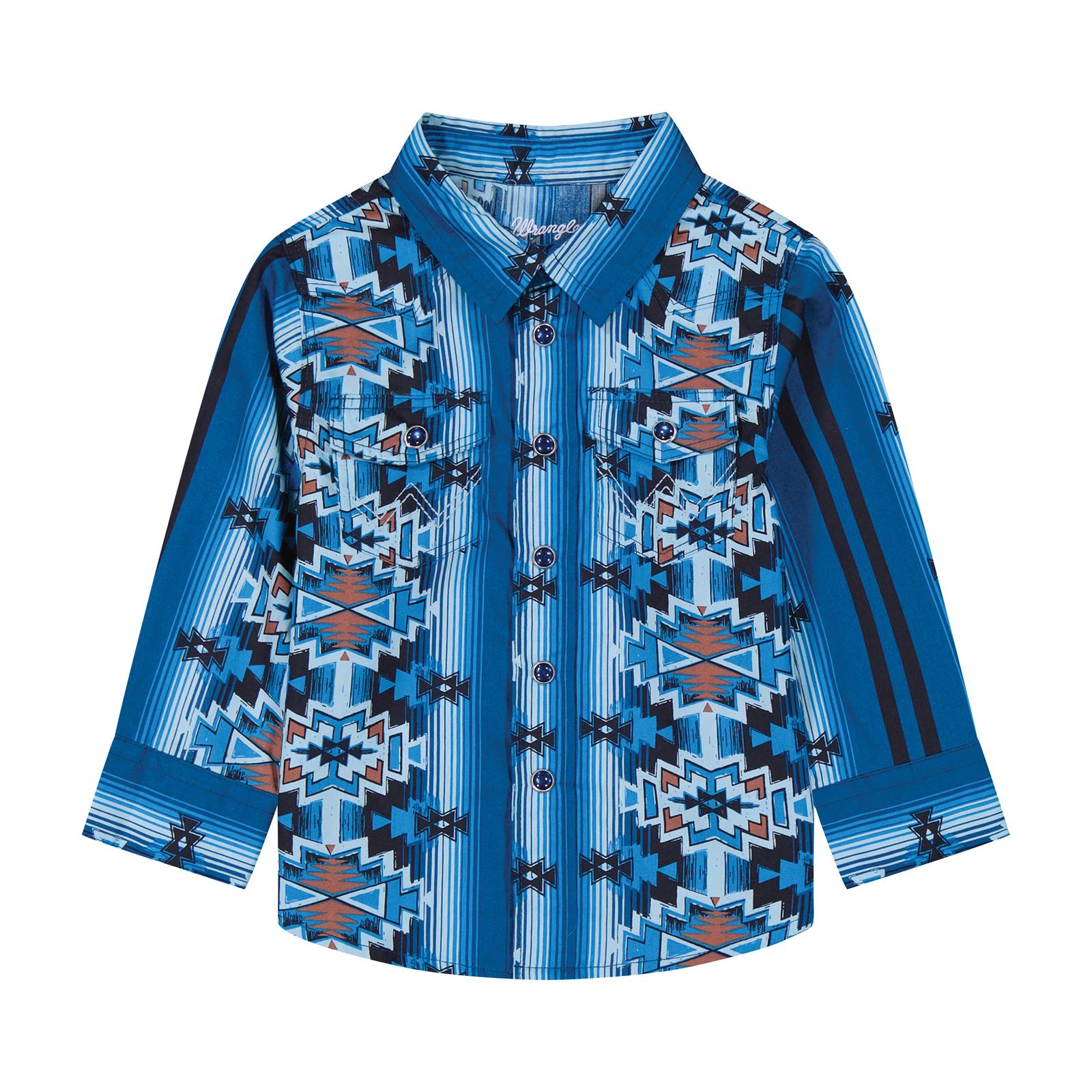 Wrangler Infant/Toddler Boy's Loong Sleeve Shirt STYLE 112384734
