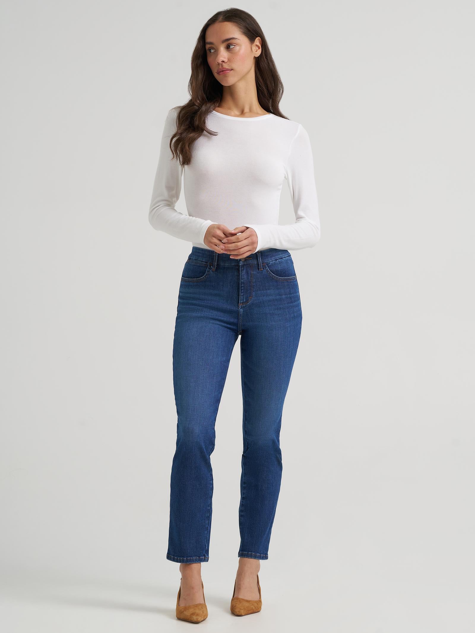 Wrangler Bespoke Women's Slim Straight Jean STYLE 112385548