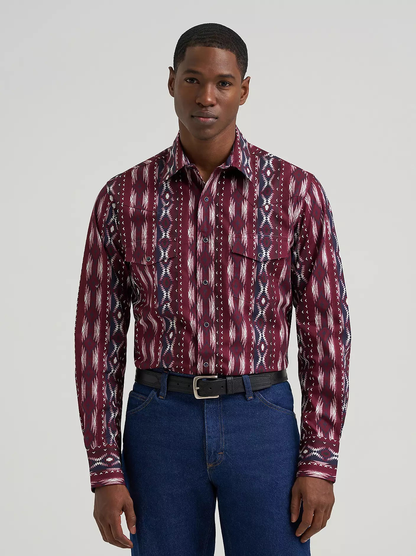 Wrangler Men's Checotah Long Sleeve Shirt STYLE 112385794
