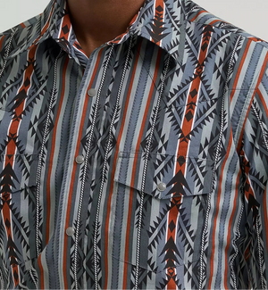 Wrangler Men's Checotah Long Sleeve Shirt STYLE 112385915