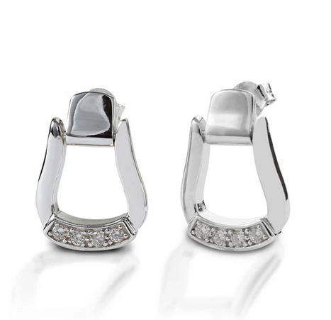 Kelly Herd Oxbow Stirrup Earrings STYLE 12A