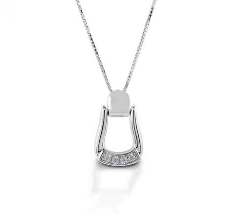 Kelly Herd Oxbow Stirrup Necklace STYLE 12D