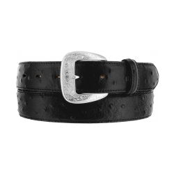 Tony Lama Men's Ostrich Print Belt STYLE 1373L