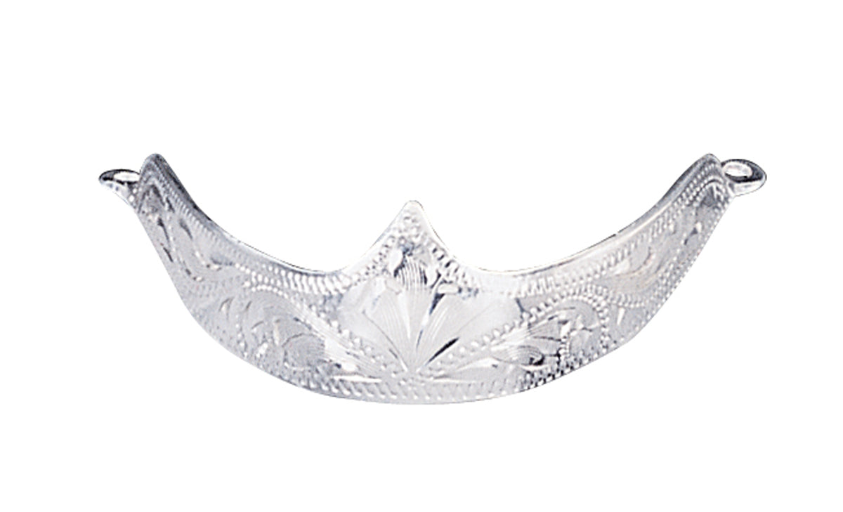 Western Boot Silver Hand Engraved Toe Cap STYLE 14250