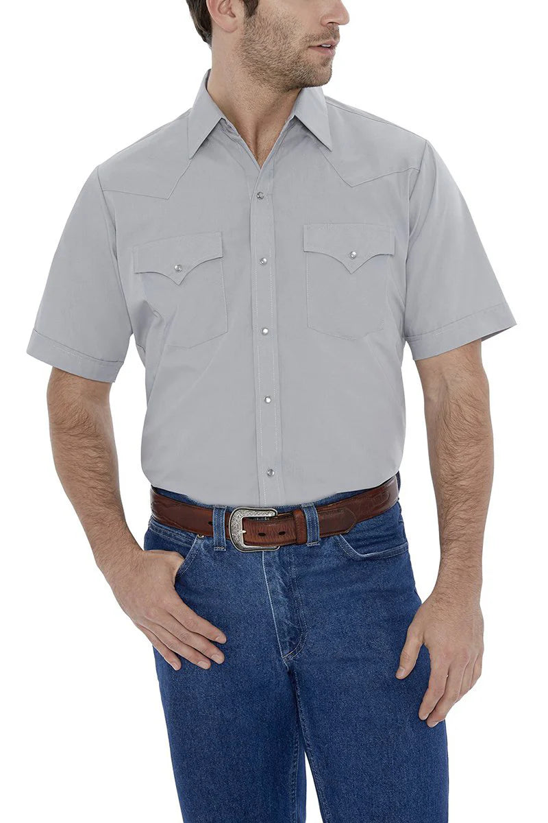 Ely Cattleman Men's Short Sleeve Shirt STYLE 15201605-80