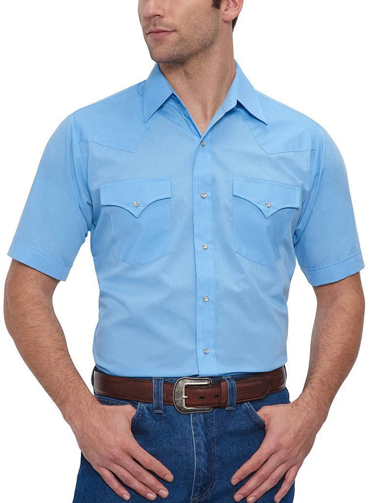 Ely Cattleman Men's Short Sleeve Shirt STYLE 15201605-82