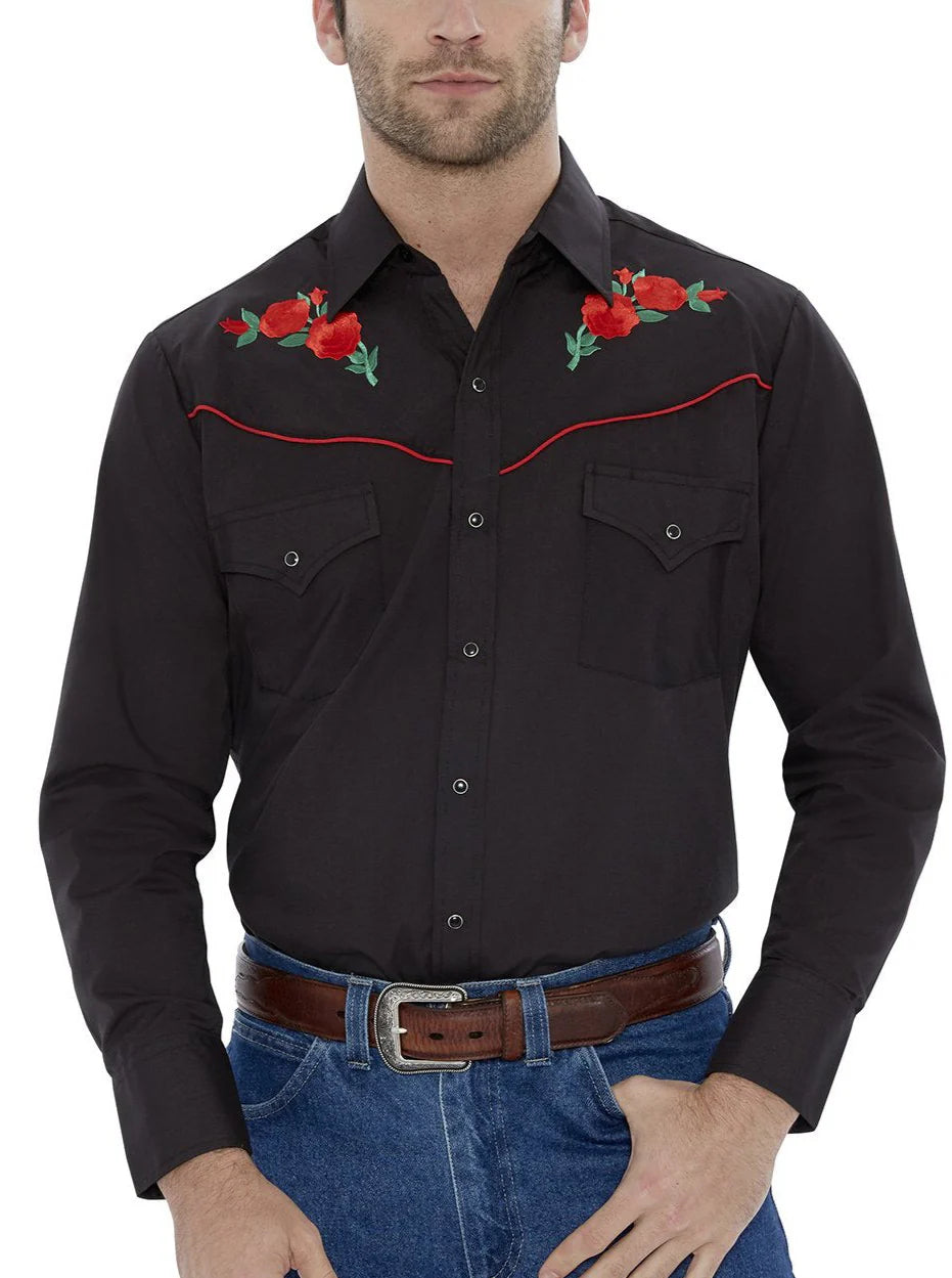 Ely Cattleman's Men's Long Sleeve Shirt STYLE 15203901-88
