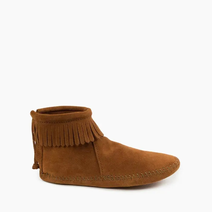 Minnetonka Women's Back Zip Softsole Boot STYLE 182