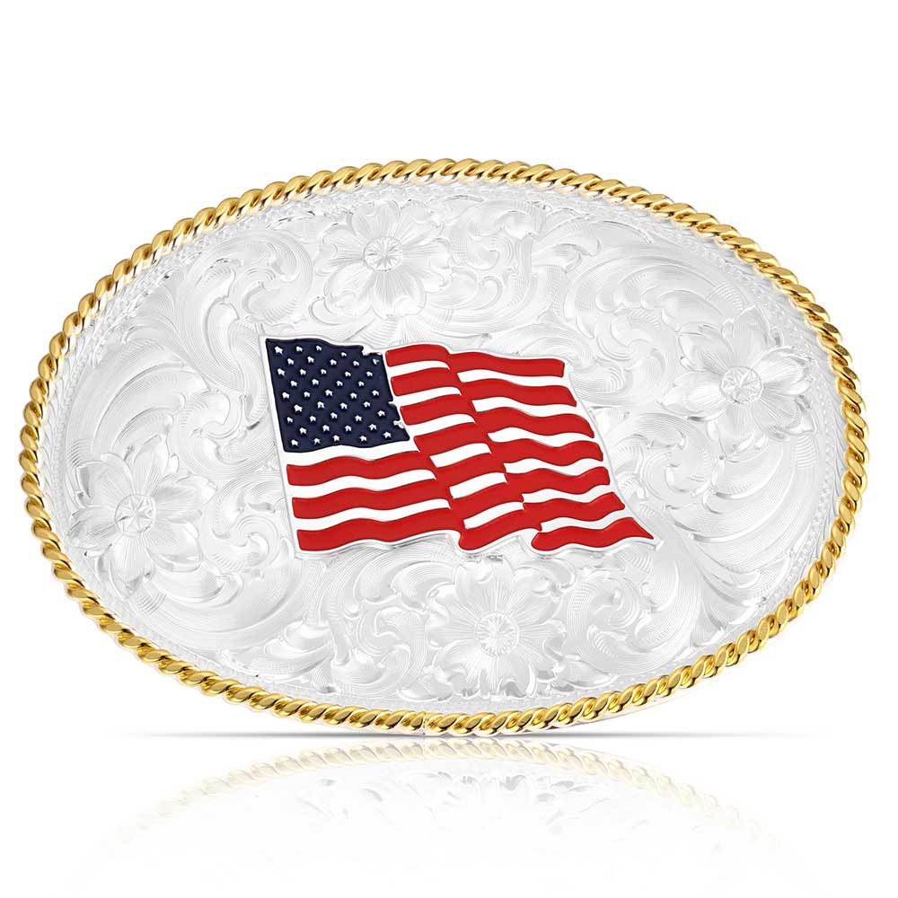 Montana Silversmiths America the Great Buckle STYLE 1849-874