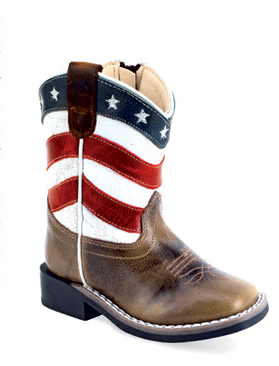 Old West Infant Square Toe Boot STYLE 2015I