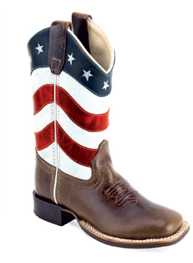 Old West Youth Square Toe Boot STYLE 2015Y