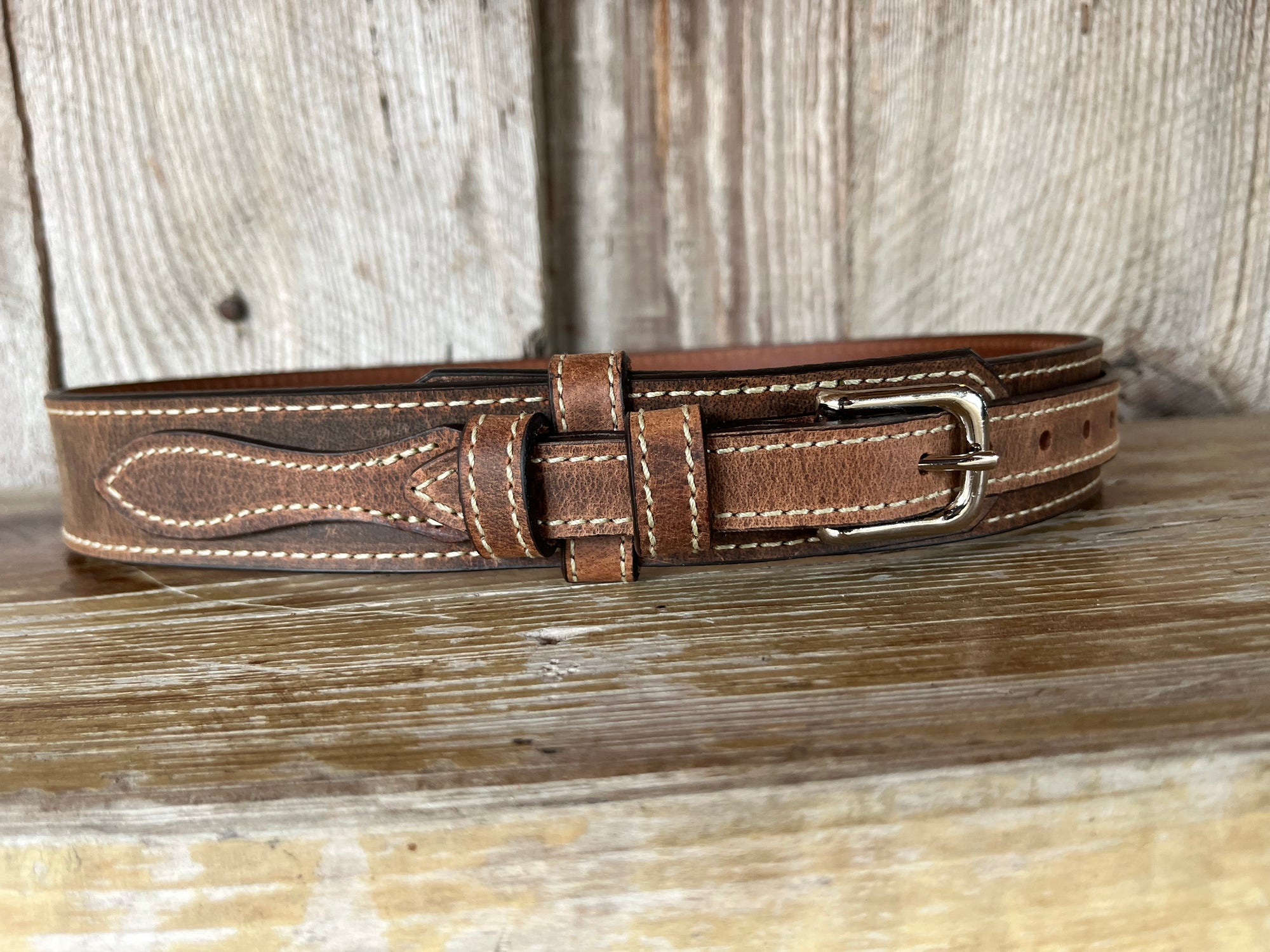 Heritage Leather Men's Ranger Belt STYLE 2110
