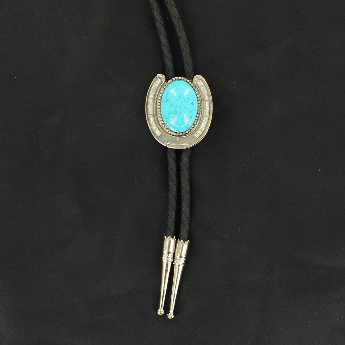 Double S Horshoe Bolo Tie STYLE 22108