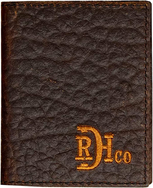 Red Dirt Hat Company Bison Grain Bifold Card & Cash Case STYLE 22228878W1