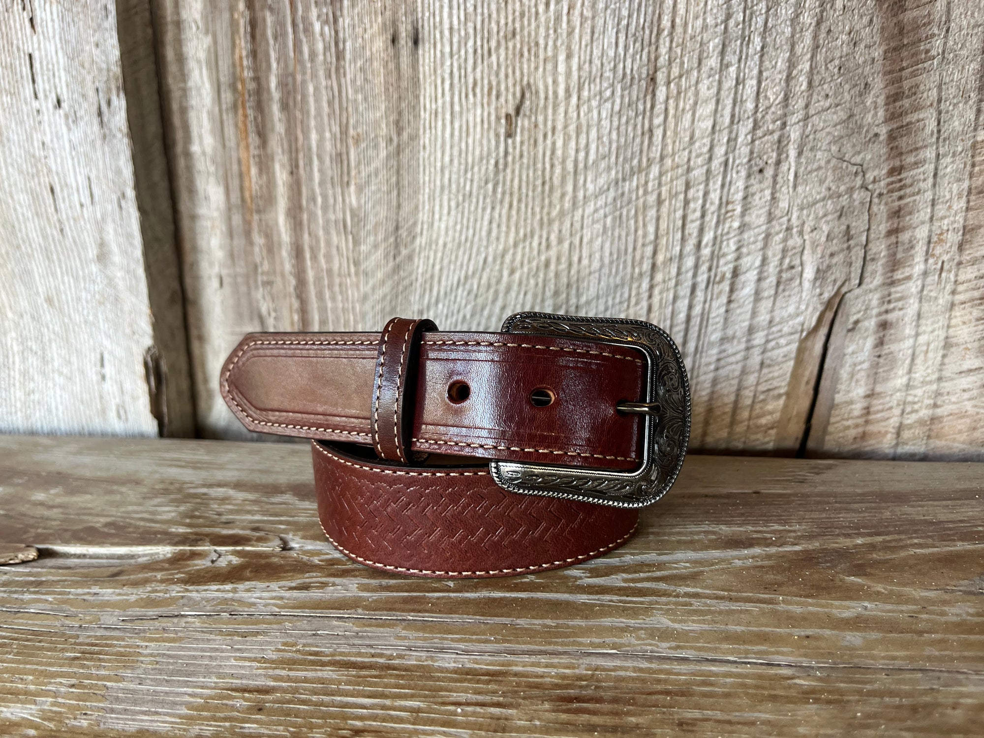 Heritage Leather Men's Belt STYLE 2232