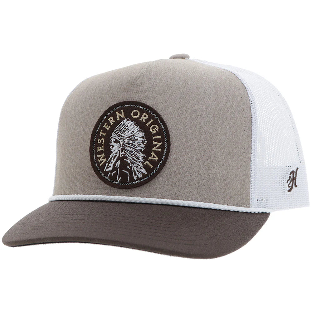 Hooey Quanah Cap  STYLE 2426T-TNWH