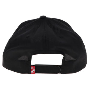 Hooey Hat Black w/ Embroidered Logo STYLE 2569T-BK