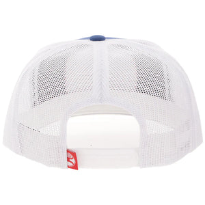 Hooey Blue & White Hooey Patch Cap STYLE 2604T-BLWH