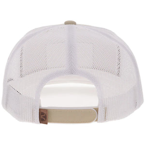 Hooey Liberty Roper Leather Patch Cap  STYLE 2610T-TNWH