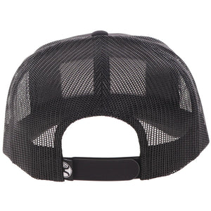 Hooey Rank Stock Black Cap STYLE 2661T-BK
