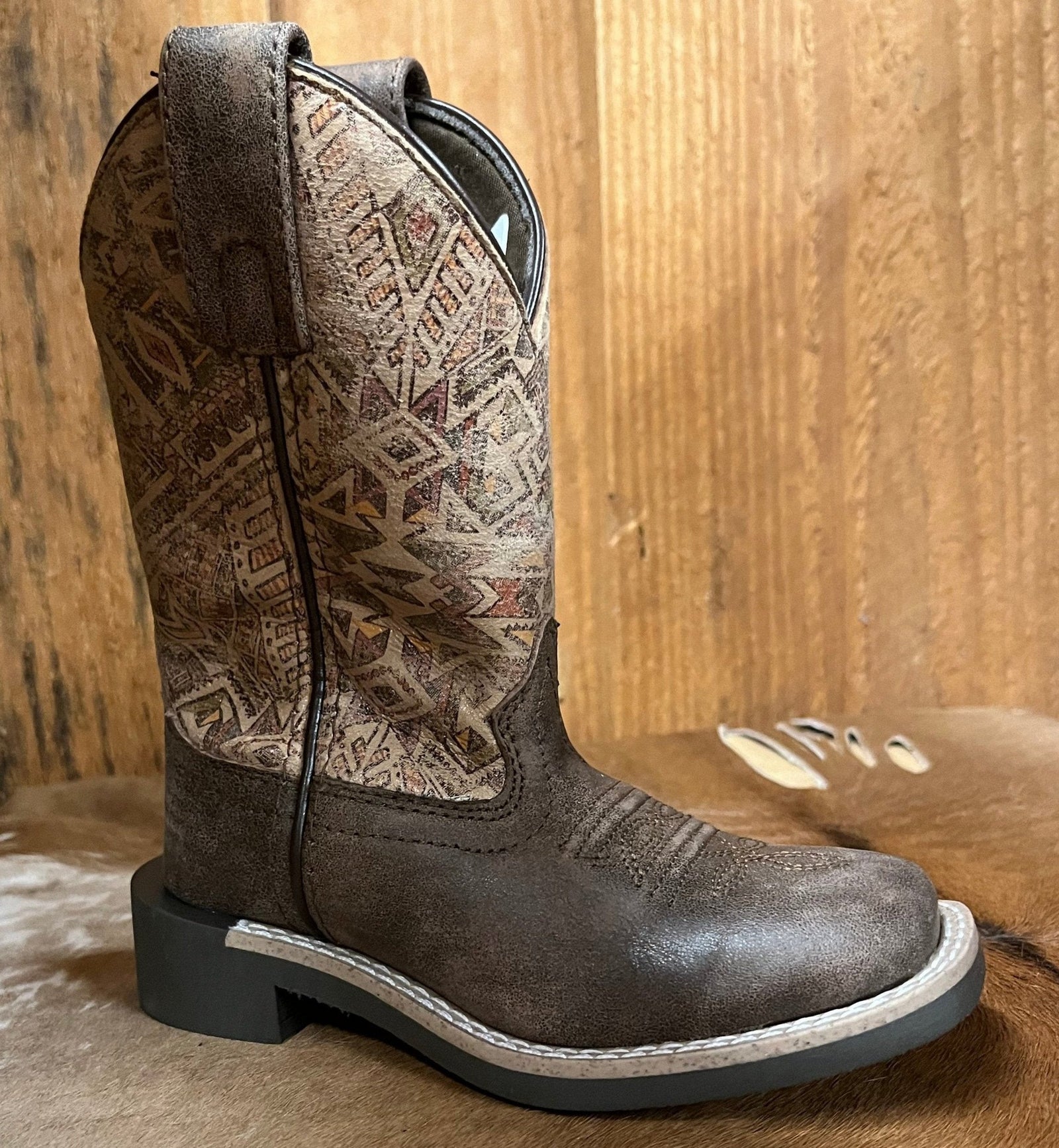 Smoky Mountain Boots Children's Square Toe Boot STYLE 3413C