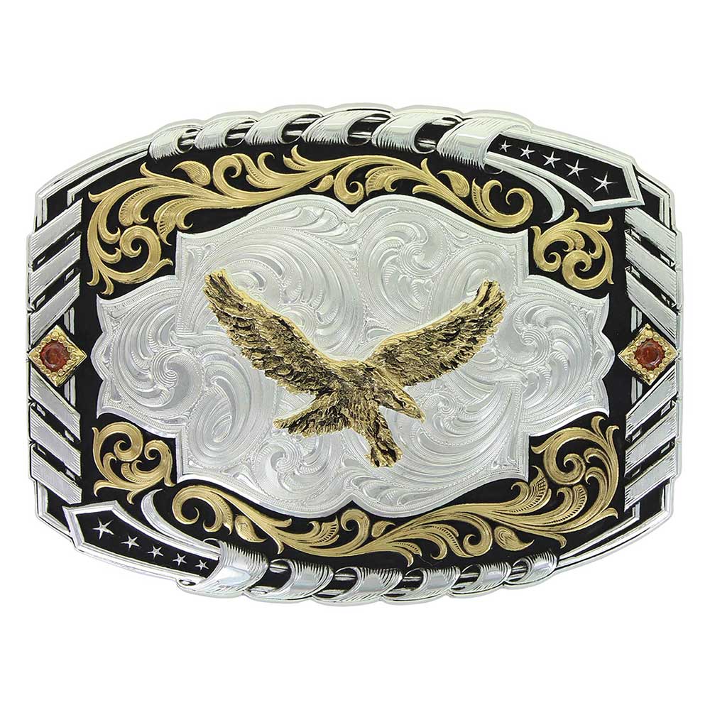 Montana Silversmiths Soaring Eagle Buckle STYLE 34800-696