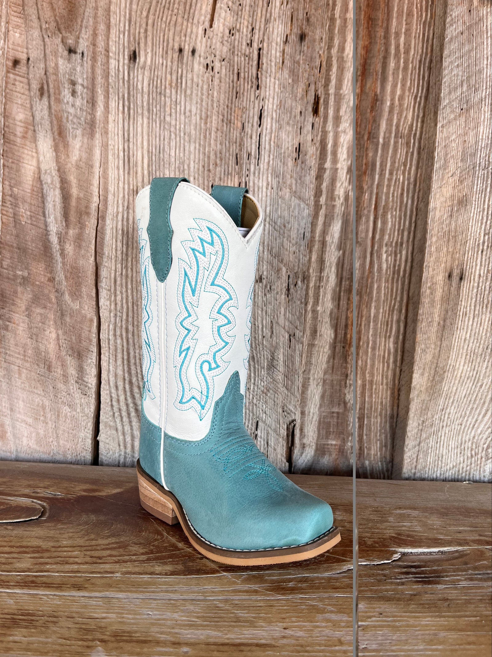 Smoky Mountain Children's Turquoise Boot STYLE 3628C