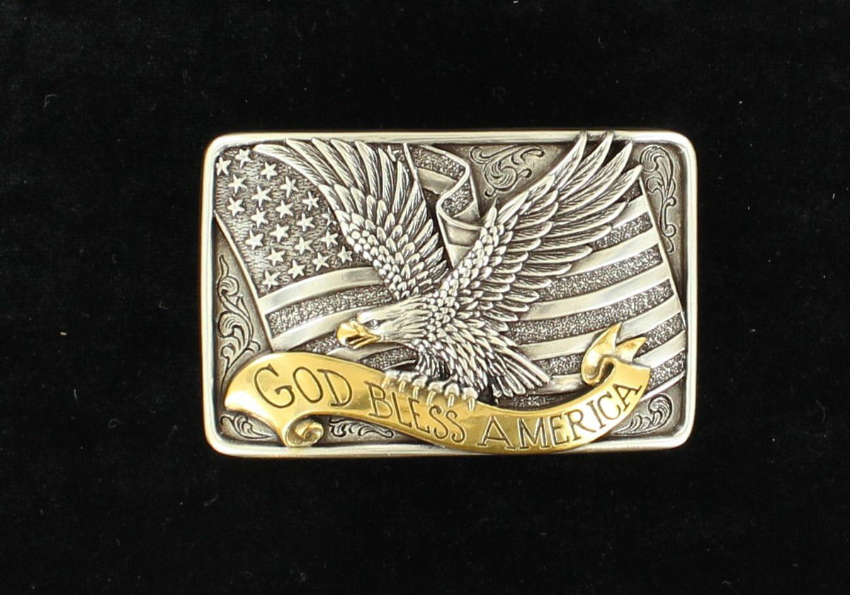 Nocona American Eagle Buckle STYLE 37015