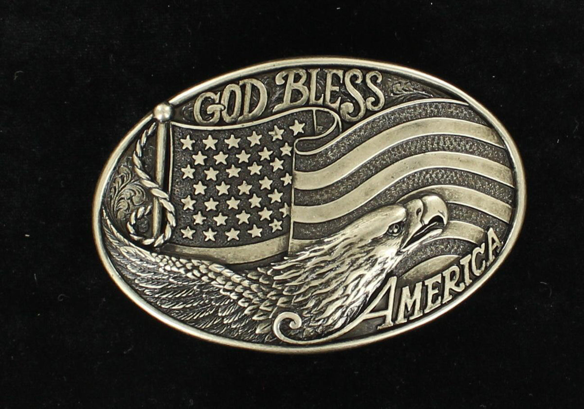 Nocona Men's American Eagle Buckle STYLE 37016