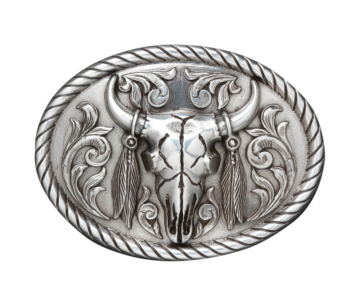 Nocona Oval Roped Edge Buckle STYLE 37030