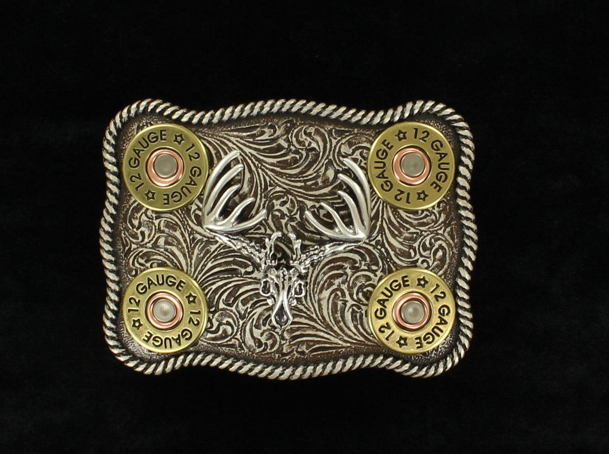 Nocona Men's Skull Shotgun Shell Buckle STYLE 37526