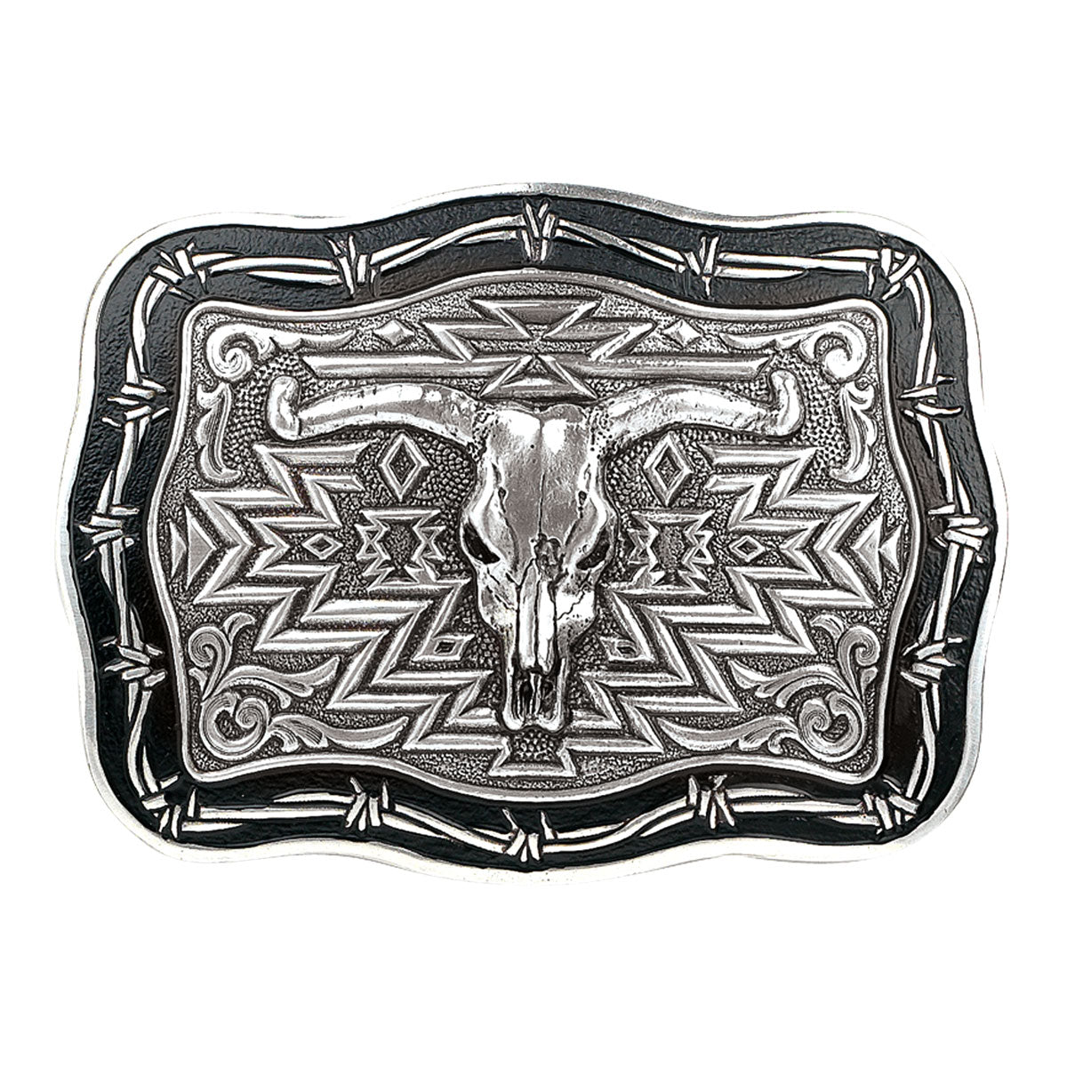 Crumrine Vintage Steer Skull Buckle STYLE 38026