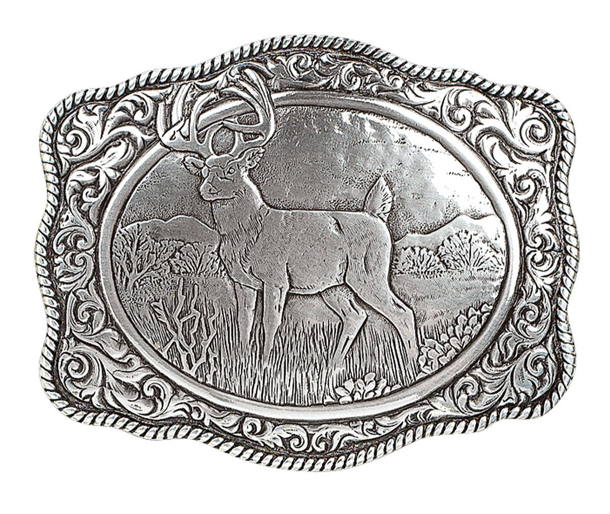 Crumrine Vintage Buck Buckle STYLE 38038