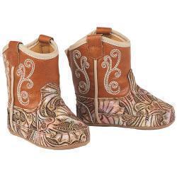 Twister Infant Girl's Baby Bucker Boot STYLE 4424597