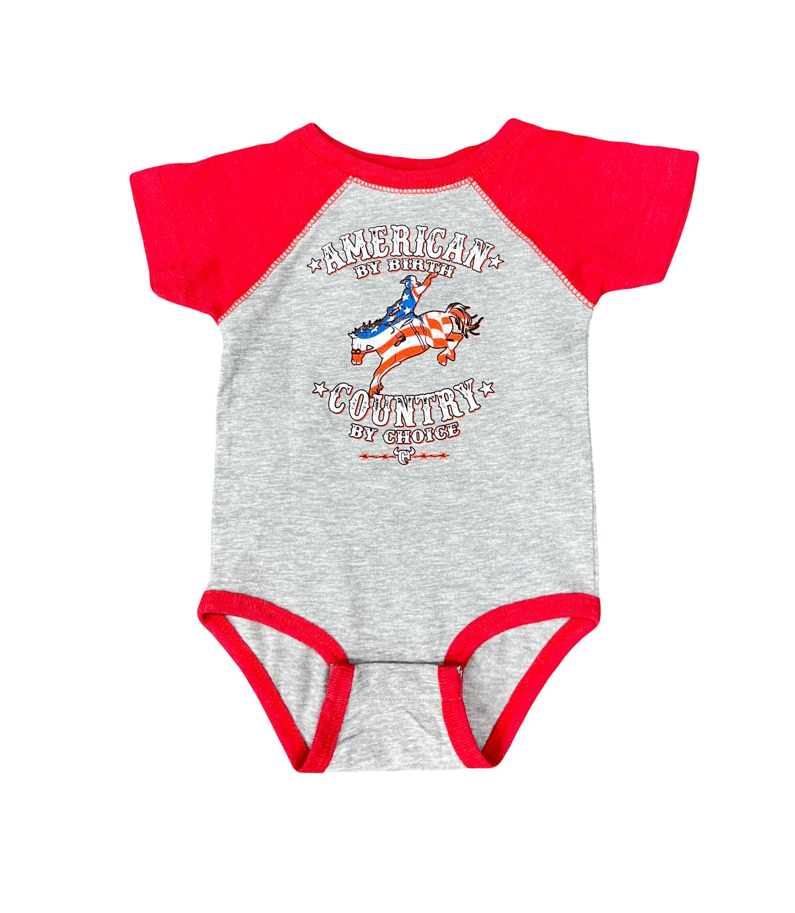 Cowboy Hardwary Infant Romper STYLE 730687R-034