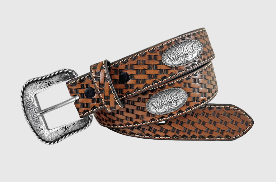 Wrangler Boy's Leather Belt STYLE 7806321