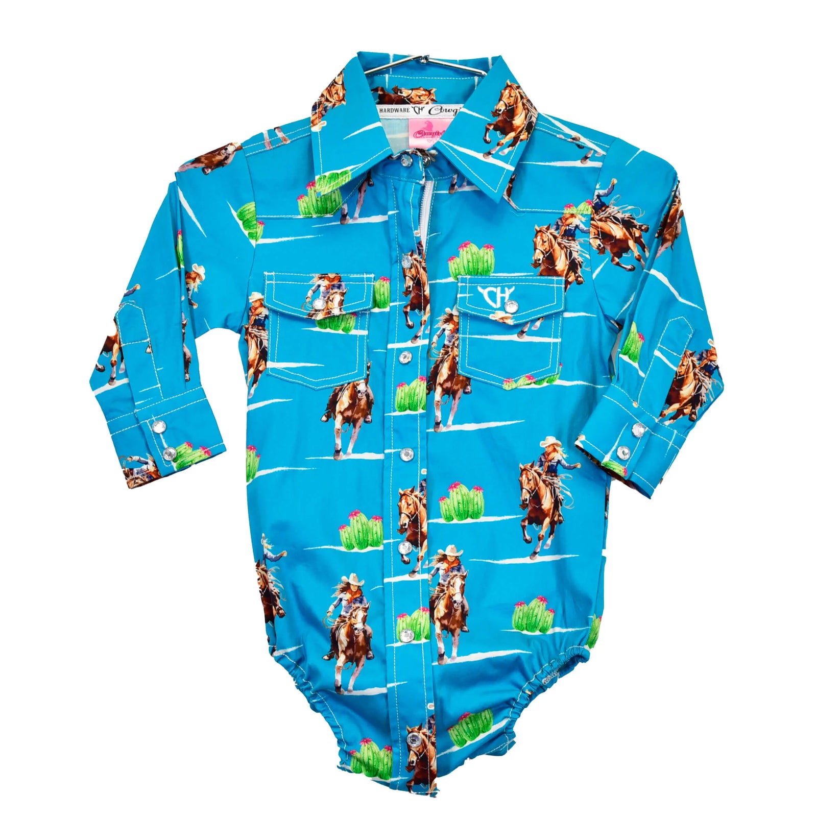 Cowboy Hardware Girl's Onesie STYLE 825630R-390