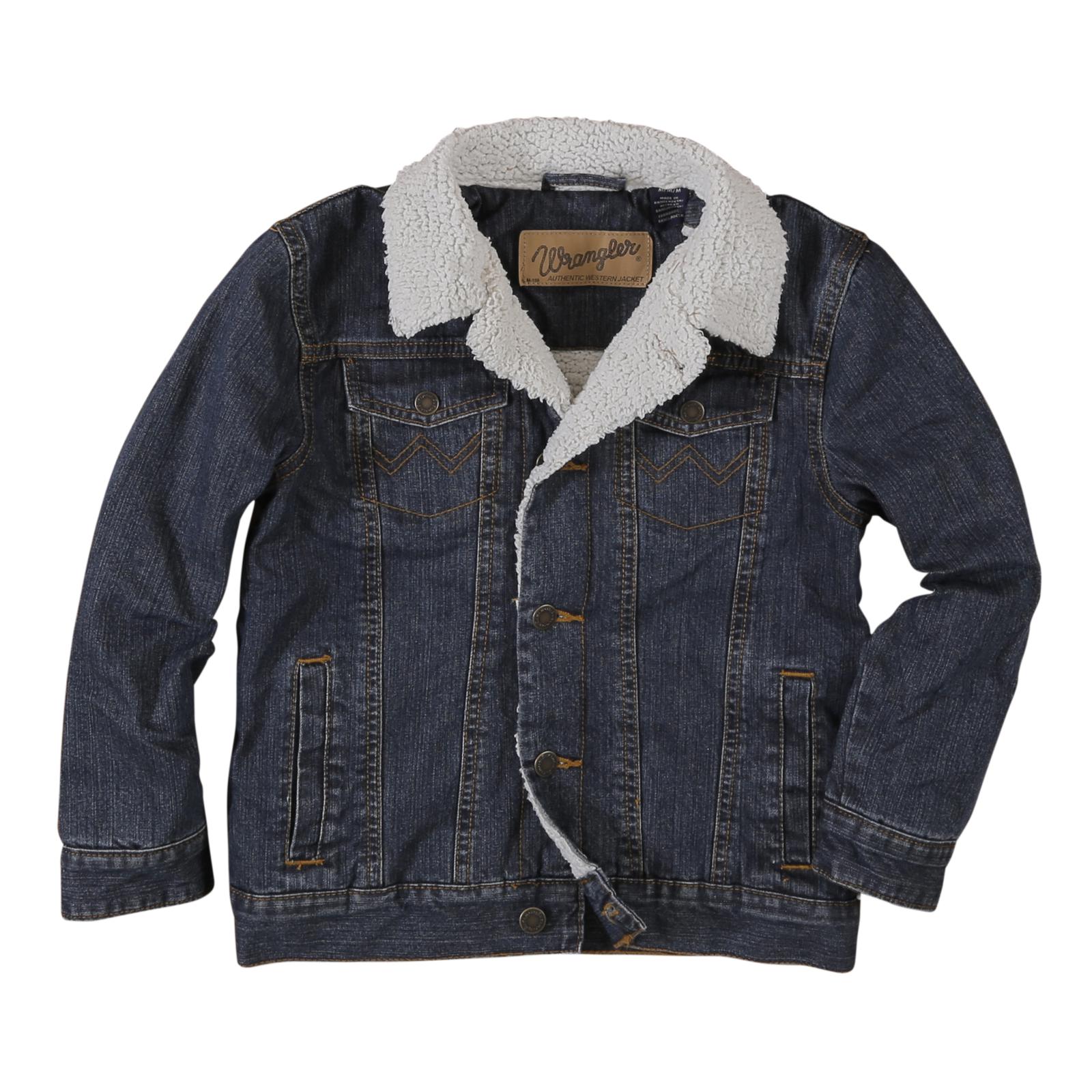 Wrangler Boy's Sherpa Denim Jacket STYLE 84256RT